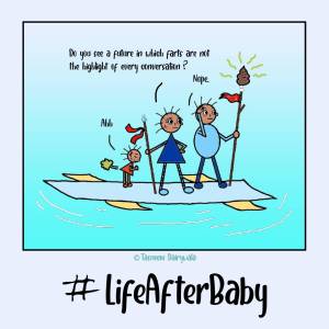 tasneem dairywala, daily dose of sarrah, comic art, toronto artist, comic artist, webcomic, parentingcomic, humor, lol, life moments, cartoon, comic, illustration, parenting, parenthood, kids, family, moments of life, cartoon art, comic art, illustration artists, parents, babies, family time, motherhood, toddler life, making art everyday, parenting memes