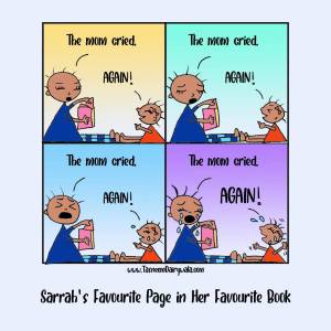 tasneem dairywala, daily dose of sarrah, comic art, toronto artist, comic artist, webcomic, parentingcomic, humor, lol, life moments, cartoon, comic, illustration, parenting, parenthood, kids, family, moments of life, cartoon art, comic art, illustration artists, parents, babies, family time, motherhood, toddler life, making art everyday, parenting memes